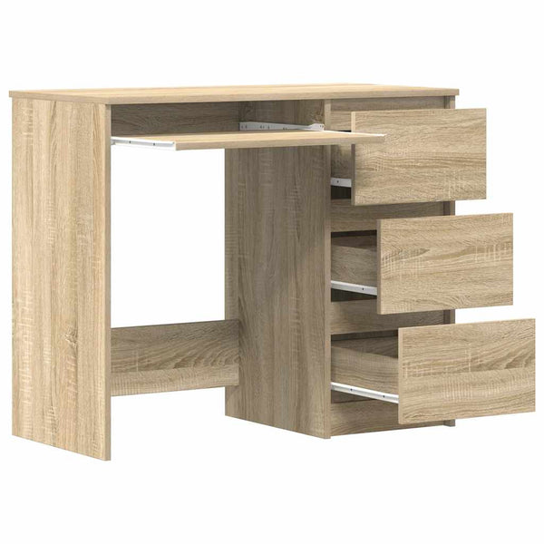 Schreibtisch Sonoma Eiche 90 cm