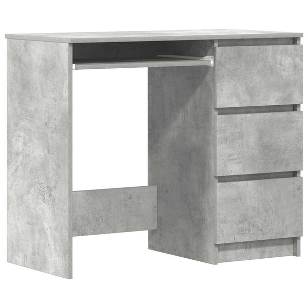 Schreibtisch Betongrau 90x45 cm