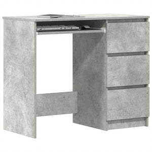 Schreibtisch Betongrau 90x45 cm