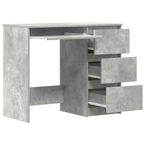 Schreibtisch Betongrau 90x45 cm