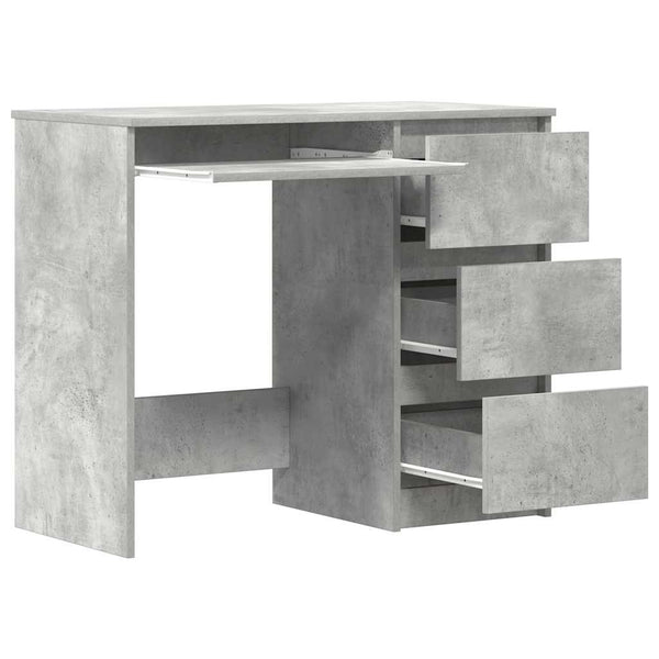 Schreibtisch Betongrau 90x45 cm