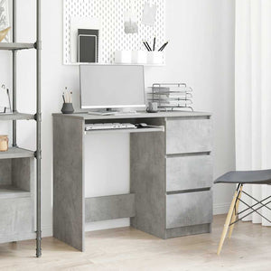 Schreibtisch Betongrau 90x45 cm