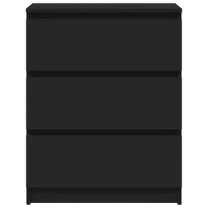 Schwarzes Sideboard 60x35x76 cm