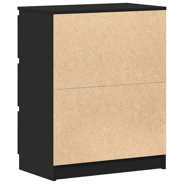 Schwarzes Sideboard 60x35x76 cm