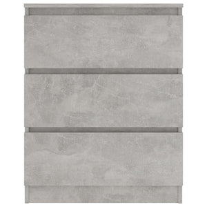 Sideboard Betongrau 60x35x76 cm