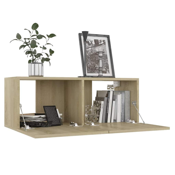 TV-Schrank Sonoma Eiche 80 cm