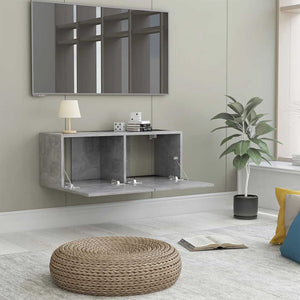 TV-Schrank Betongrau 80 cm