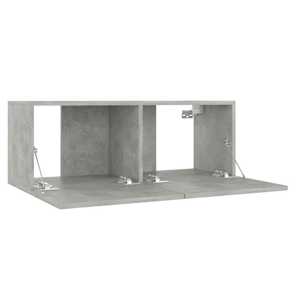 TV-Schrank Betongrau 80 cm