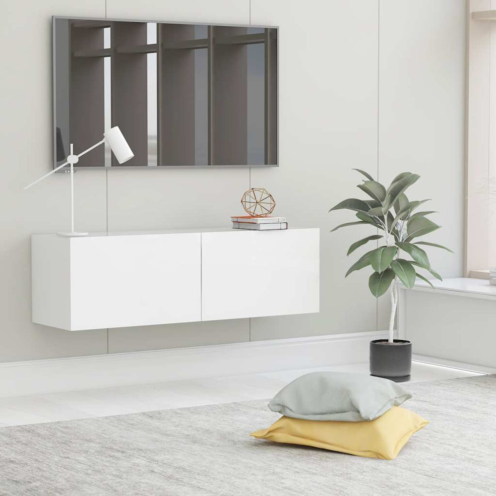 Weißer TV-Schrank 100 cm