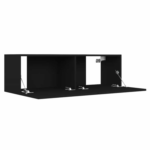 Schwarzer TV-Schrank 100 cm