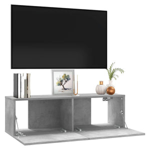 TV-Schrank Betongrau 100 cm