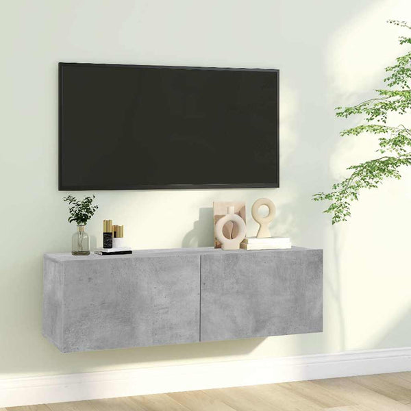TV-Schrank Betongrau 100 cm