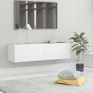 TV-Schrank Weiß 120 cm