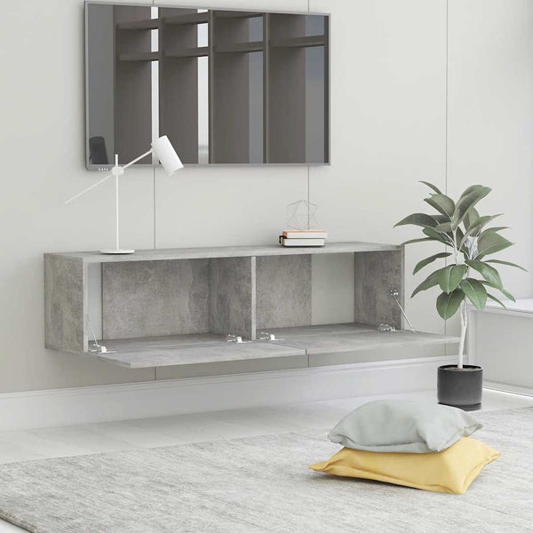 TV-Schrank Betongrau 120 cm
