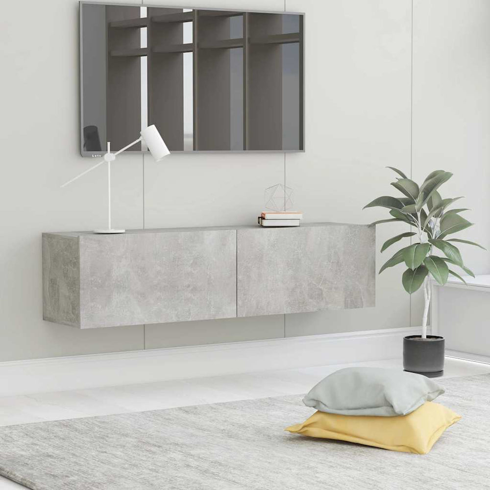 TV-Schrank Betongrau 120 cm