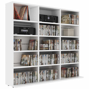 CD Regal Weiß Holzwerkstoff 100cm
