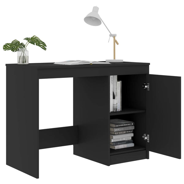 Grauer Schreibtisch 100x50 cm