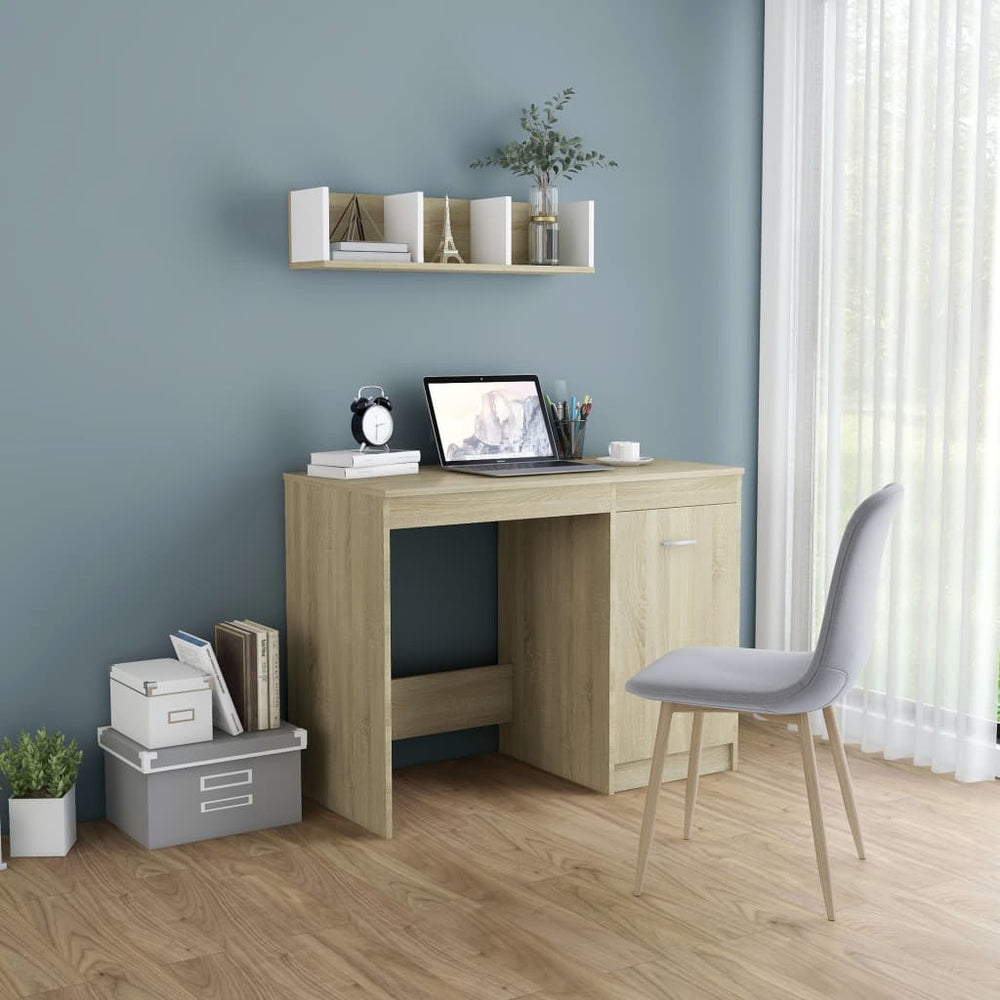 Schreibtisch Sonoma Eiche 100x50 cm