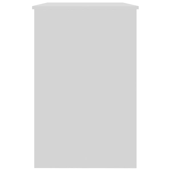 Schreibtisch Hochglanz Weiß 100 cm