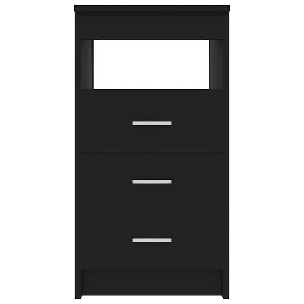 Schwarzes Sideboard mit Schubladen