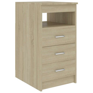 Sideboard Sonoma Eiche mit 3 Schubladen