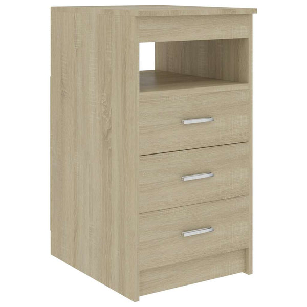 Sideboard Sonoma Eiche mit 3 Schubladen