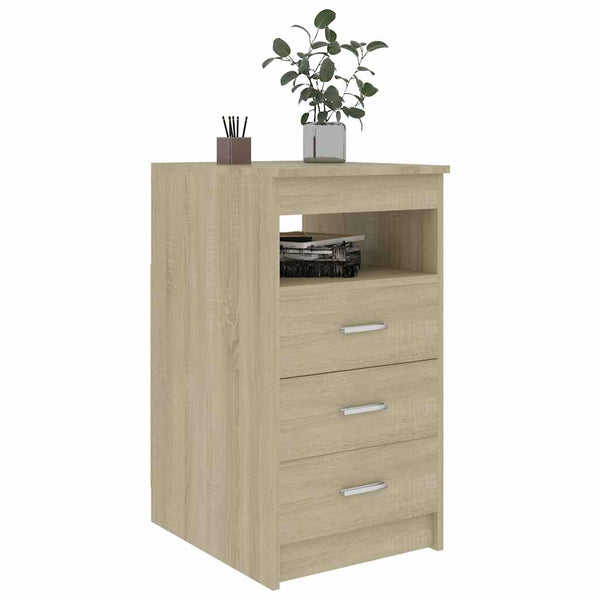 Sideboard Sonoma Eiche mit 3 Schubladen