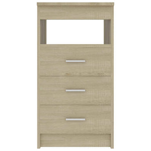 Sideboard Sonoma Eiche mit 3 Schubladen