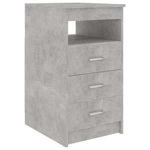 Betongraues Sideboard mit Schubladen