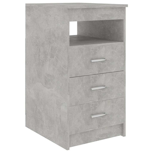 Betongraues Sideboard mit Schubladen