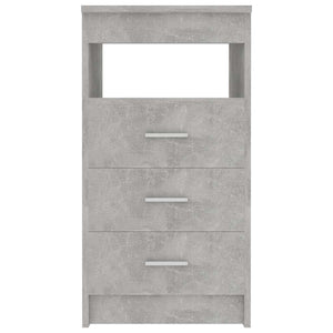 Betongraues Sideboard mit Schubladen