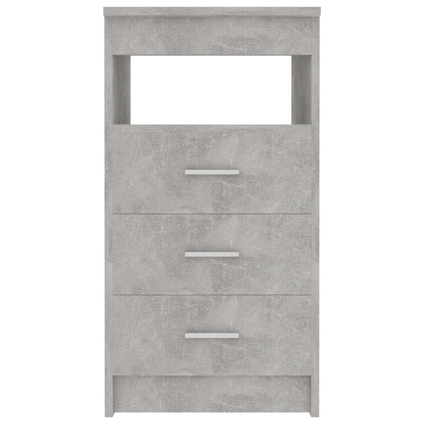 Betongraues Sideboard mit Schubladen