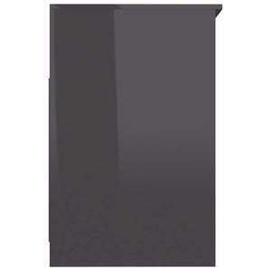 Hochglanz Grau Sideboard mit Schubladen