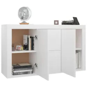 Sideboard Weiß 120 cm Holzwerkstoff