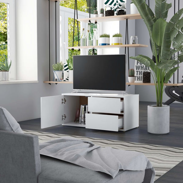 Weißer TV-Schrank 80 cm