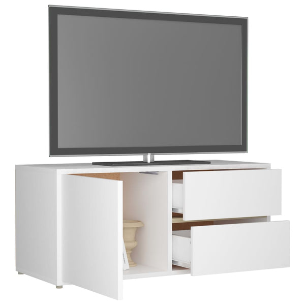 Weißer TV-Schrank 80 cm