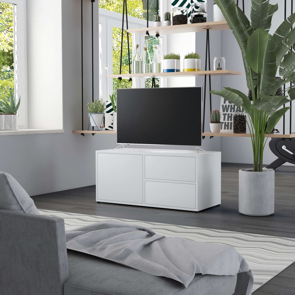 Weißer TV-Schrank 80 cm