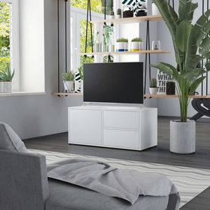 Weißer TV-Schrank 80 cm