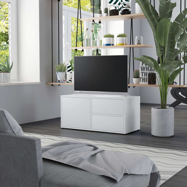 Weißer TV-Schrank 80 cm