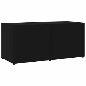 Schwarzer TV-Schrank 80 cm