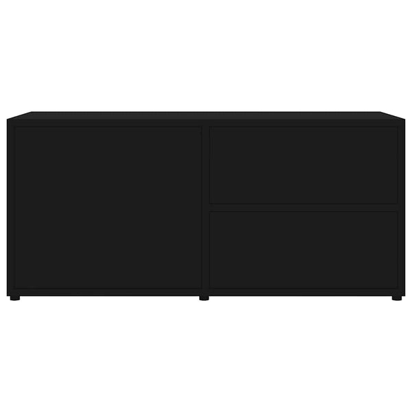 Schwarzer TV-Schrank 80 cm
