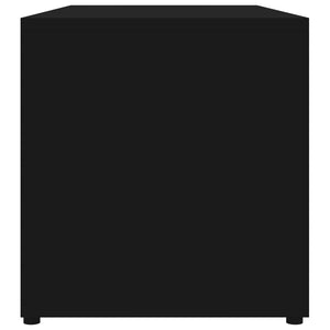 Schwarzer TV-Schrank 80 cm