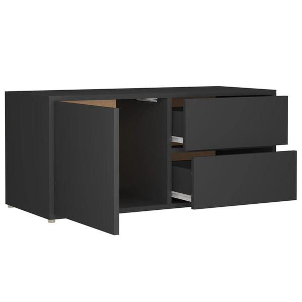 Grauer TV-Schrank 80 cm