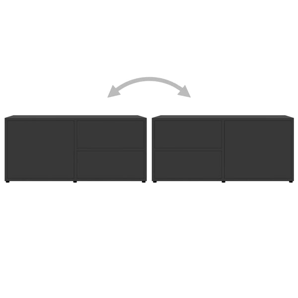 Grauer TV-Schrank 80 cm