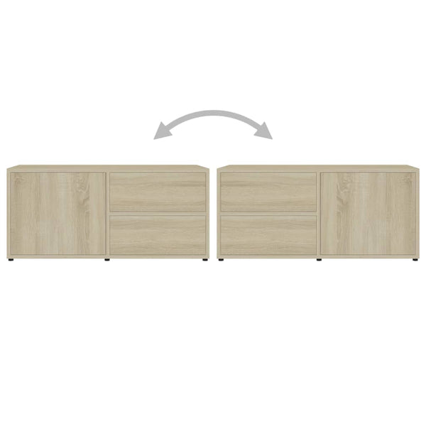 TV-Schrank Sonoma Eiche, 80 cm