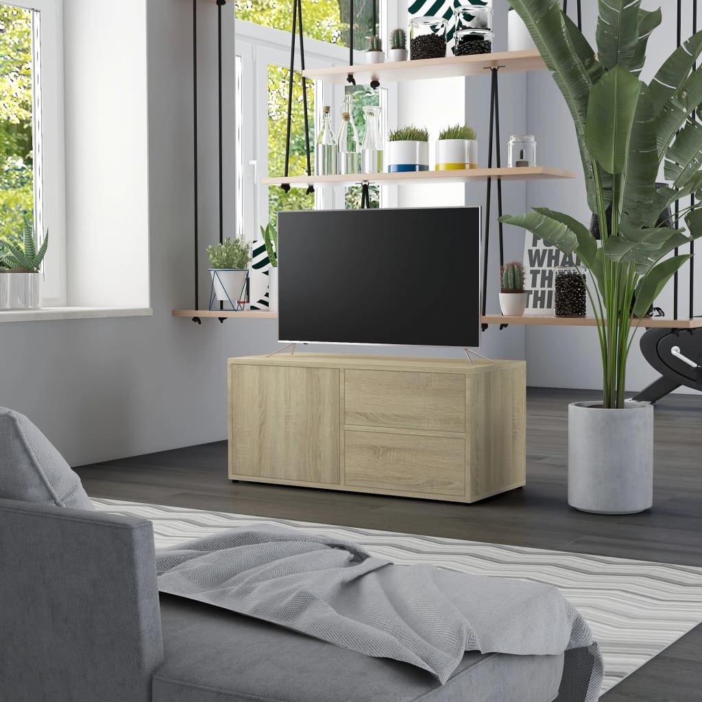 TV-Schrank Sonoma Eiche, 80 cm