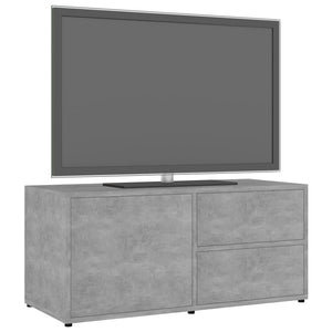 Betongrauer TV-Schrank 80 cm