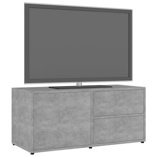 Betongrauer TV-Schrank 80 cm