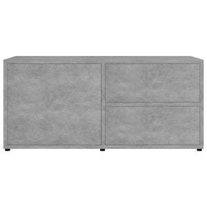 Betongrauer TV-Schrank 80 cm