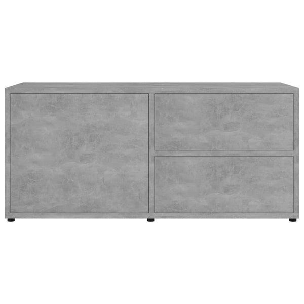 Betongrauer TV-Schrank 80 cm